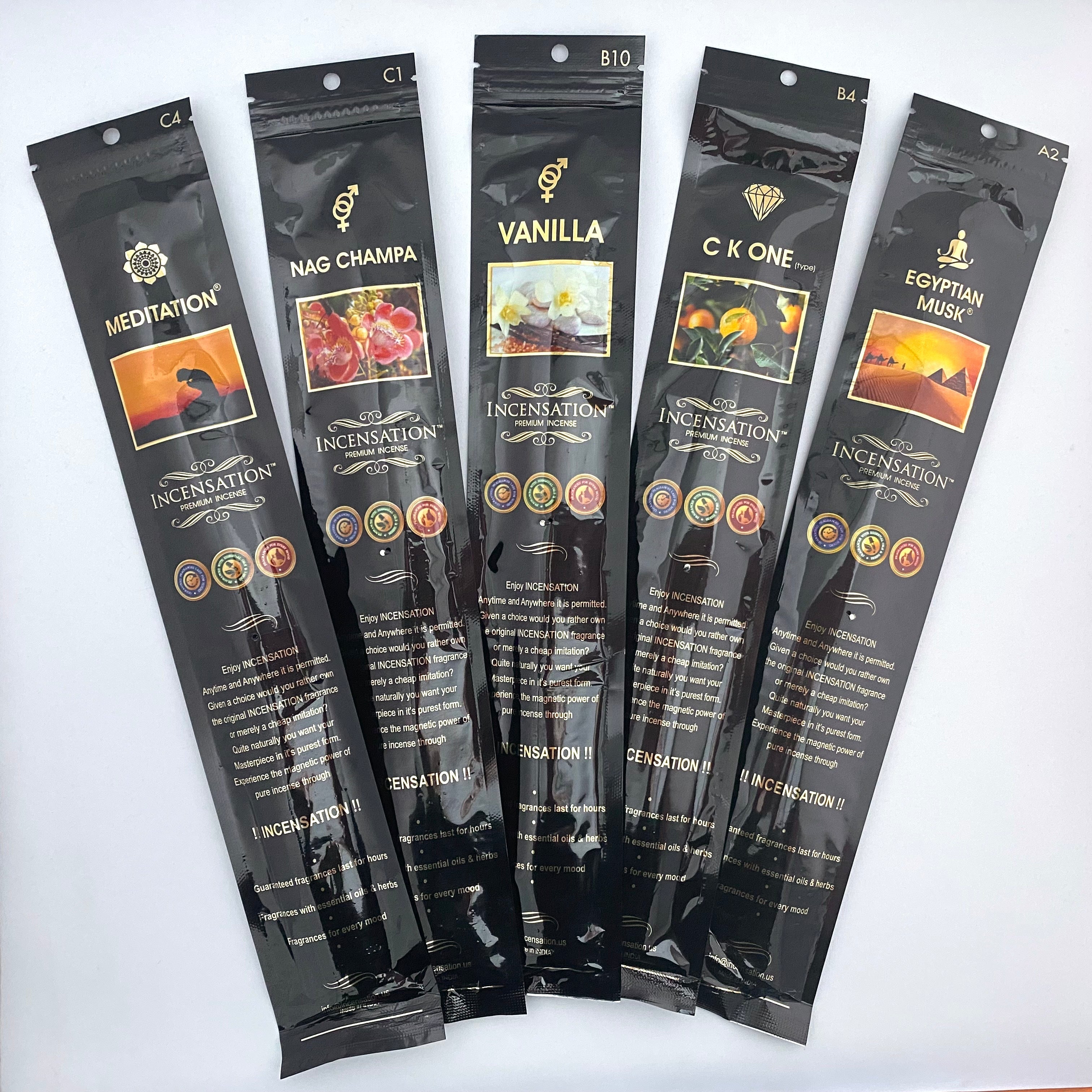 Incensation Premium Incense Sticks Accessories Incensation