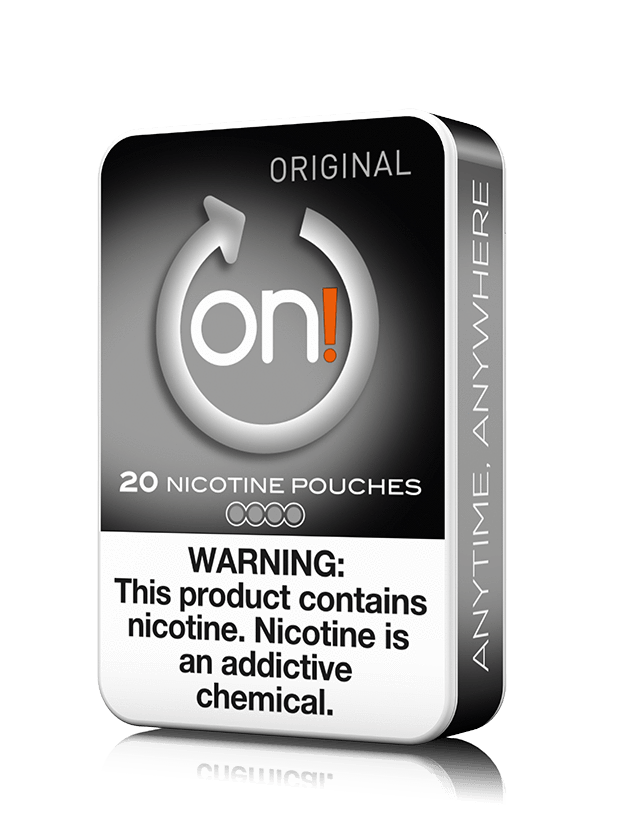 ON! Nicotine Pouches Original Smokeless ON!