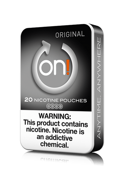 ON! Nicotine Pouches Original Smokeless ON!