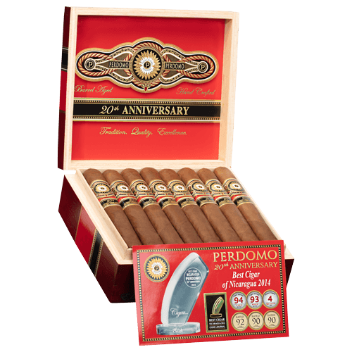 Perdomo 20th Anniversary Sun Grown Premium Cigars Perdomo