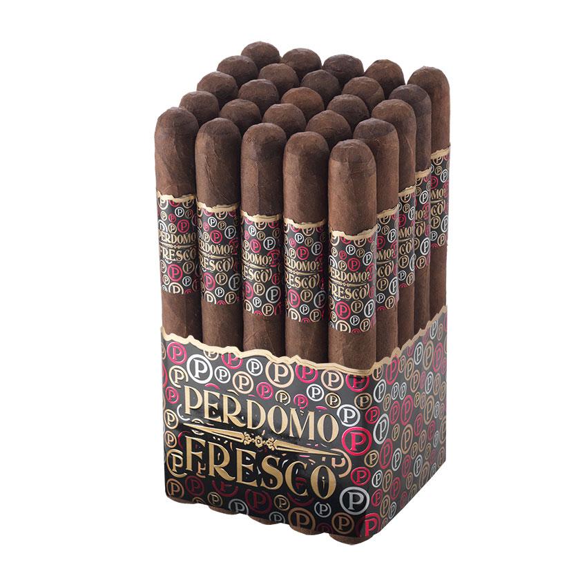Perdomo Fresco Maduro premium cigar in Churchill size, featuring dark wrapper and rich, smooth tobacco leaves.