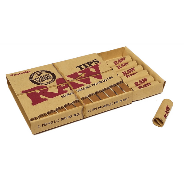 Raw Pre-Rolled Tips Filter Tips Raw