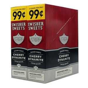Swisher Sweets Cherry Dynamite Cigarillos Machine Made Swisher Sweets