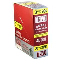 Trivo Sweet Cigarillos Machine Made Trivo Sweet 15 Packs of 3