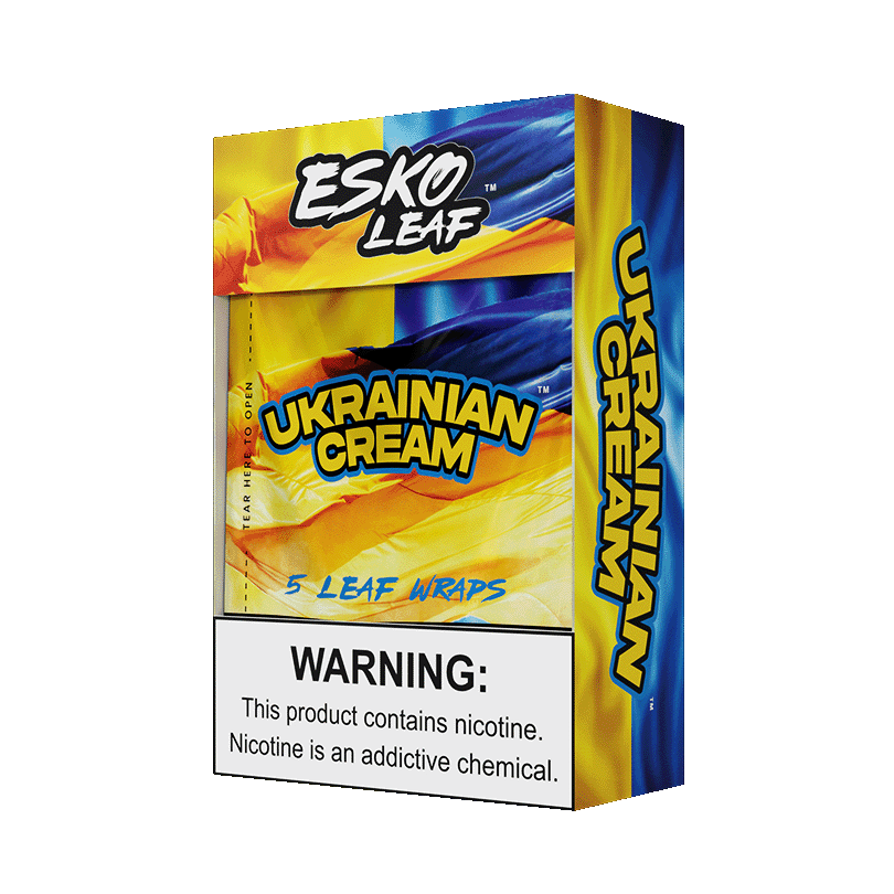 EskoLeaf Wraps Ukrainian Cream Cigar Leaf EskoLeaf