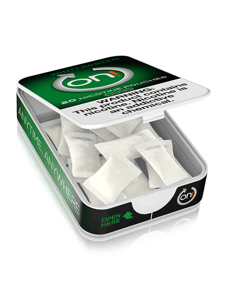 ON! Nicotine Pouches Wintergreen Smokeless ON!