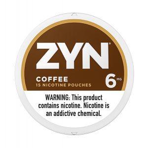 Zyn Nicotine Pouches Coffee Smokeless Zyn 6mg Single Tin