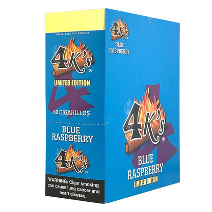 Good Times 4k's Blue Raspberry Cigarillos Machine Made Good Times 