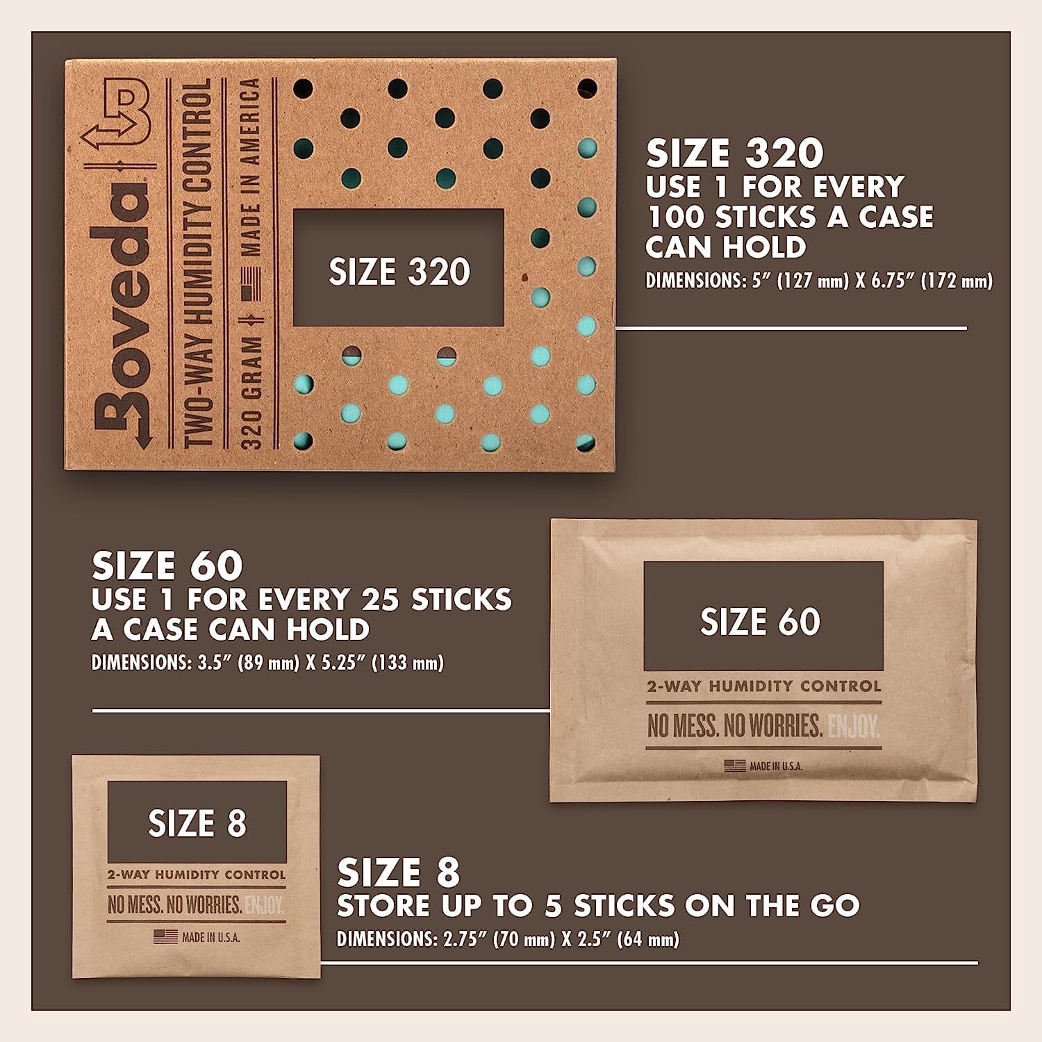 Boveda Humidity Packs Accessories Boveda 