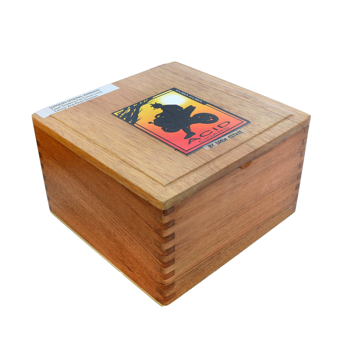 Premium Acid Kuba Kuba cigar with a dark, oily wrapper and band, showcasing its rich, smooth appearance for cigar enthusiasts.