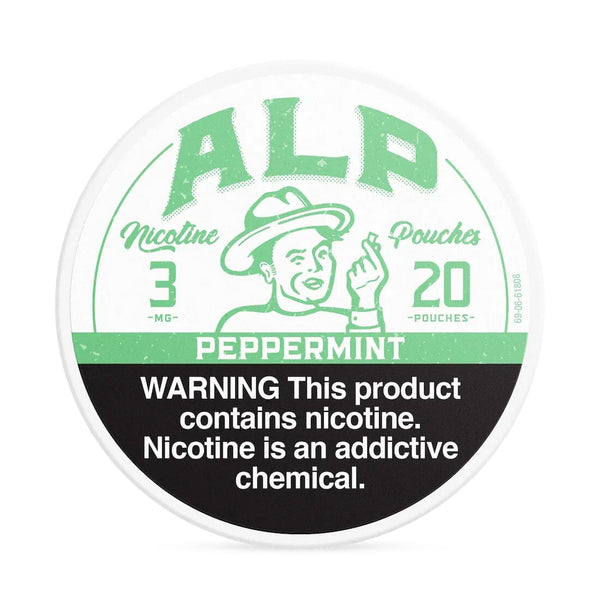 ALP Peppermint Nicotine Pouches Smokeless ALP 