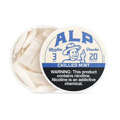 ALP Chilled Mint Nicotine Pouches Smokeless ALP 