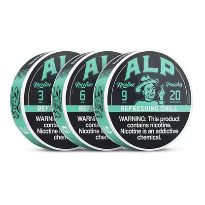 ALP Refreshing Chill Nicotine Pouches Smokeless ALP 