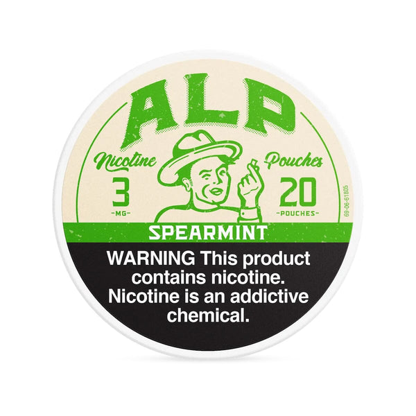 ALP Spearmint Nicotine Pouches Smokeless ALP 