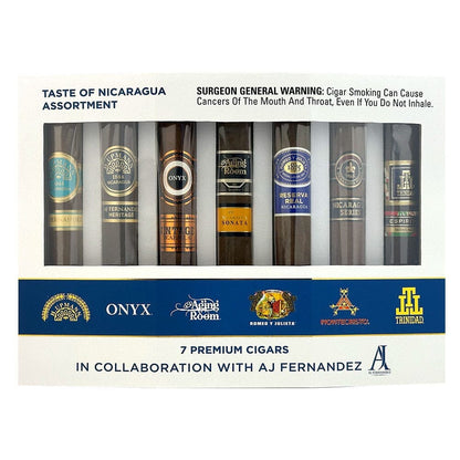 Taste of Nicaragua Assortment by AJ Fernandez Premium Cigars Samplers 