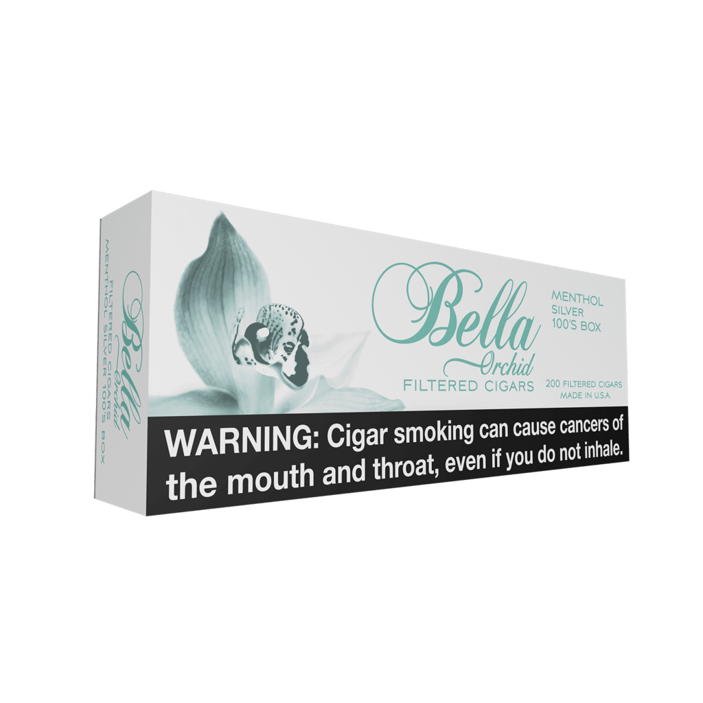 Bella Menthol Silver Little Cigars Little Cigars Bella 