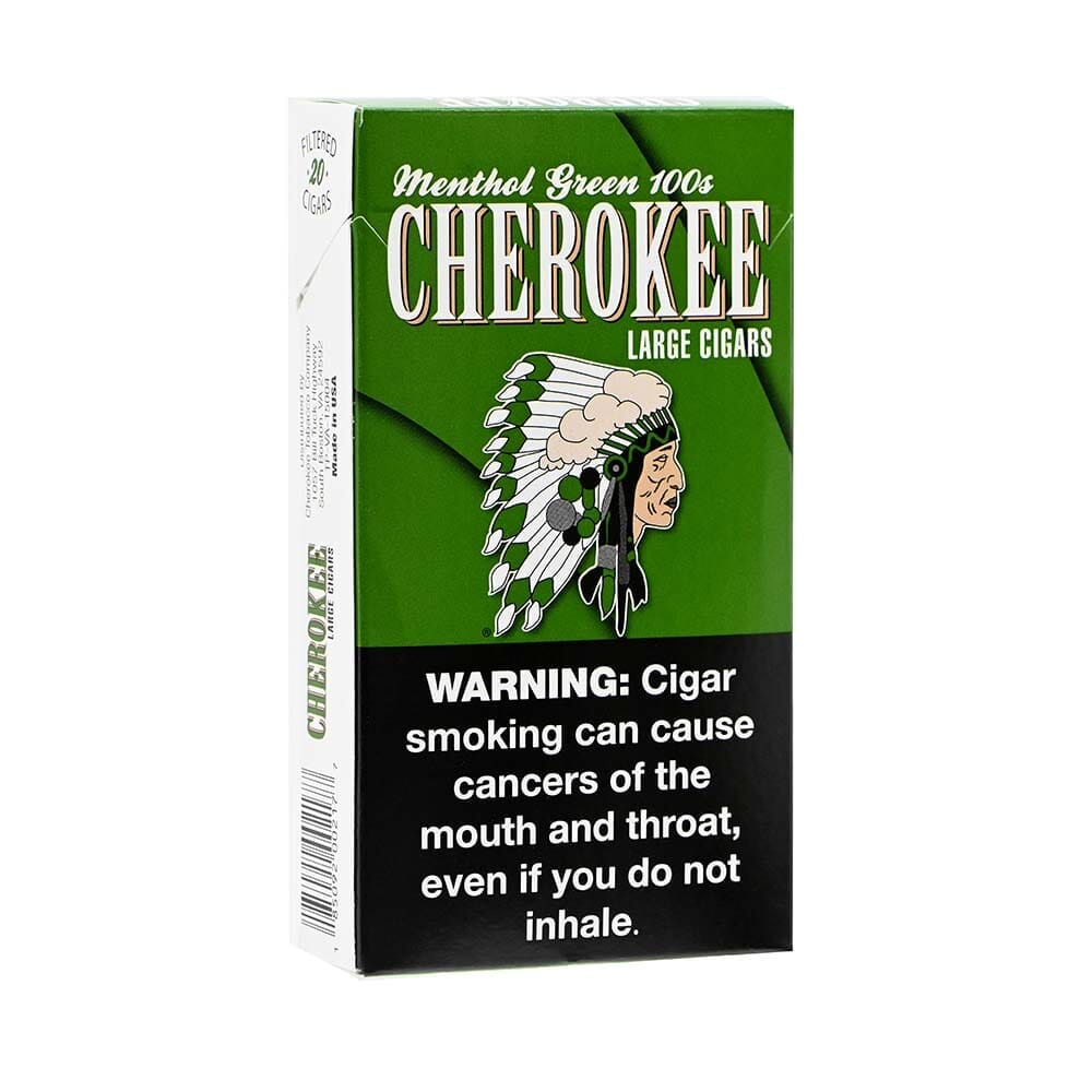 Cherokee Menthol Little Cigars Little Cigars Cherokee 