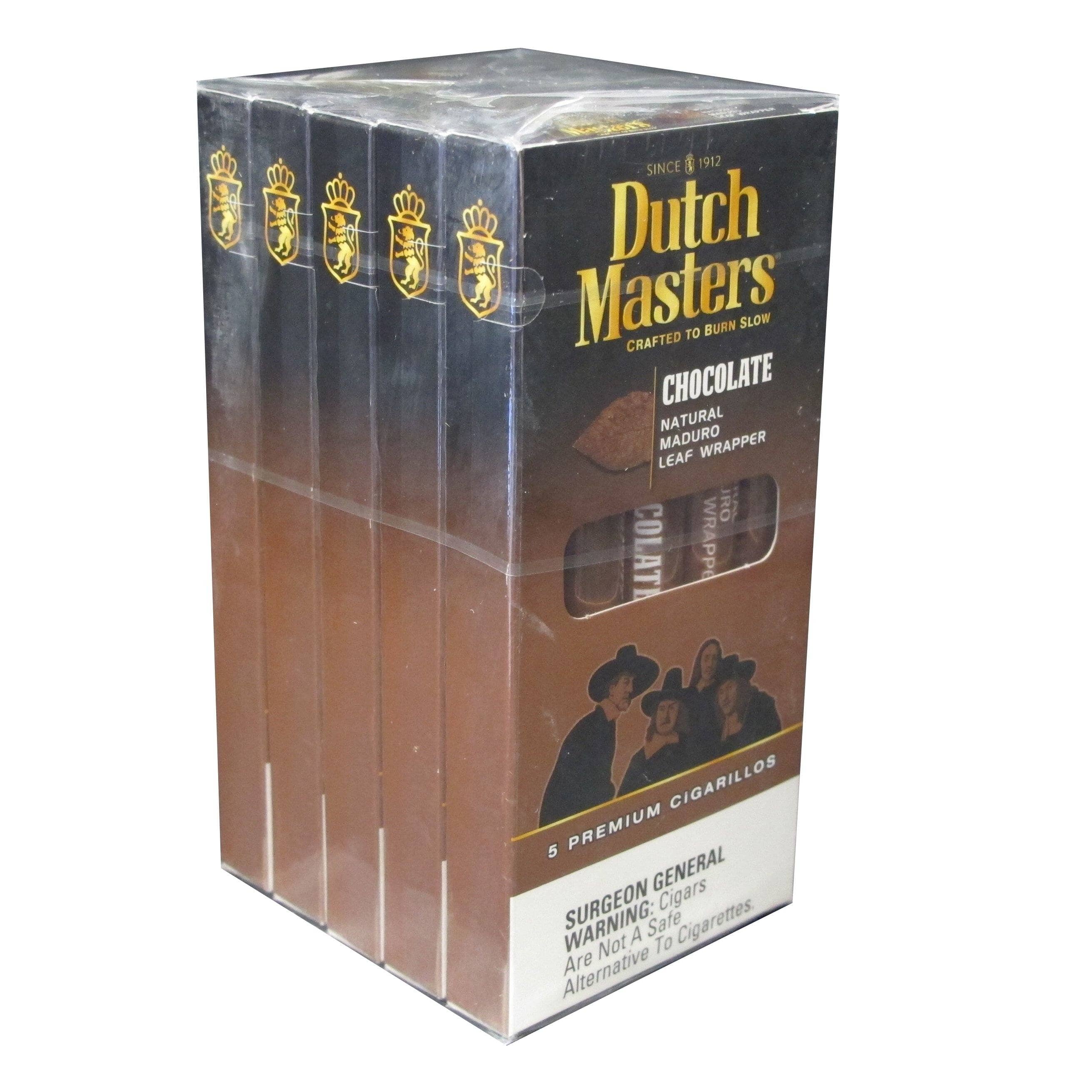 Dutch Masters Chocolate Cigarillos Machine Made Dutch Masters 