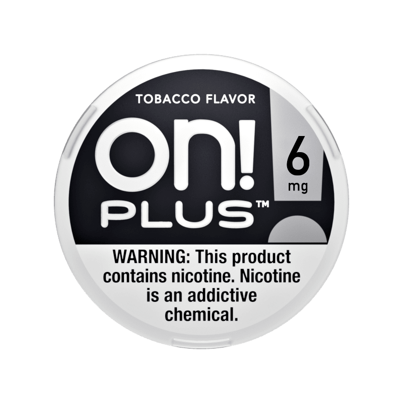 ON! Plus Nicotine Pouches Tobacco Smokeless ON! 