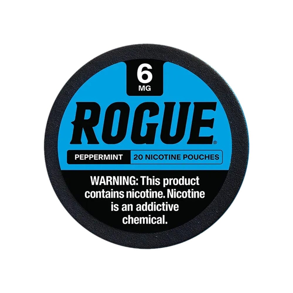 Rogue Nicotine Pouches Peppermint Smokeless Rogue 