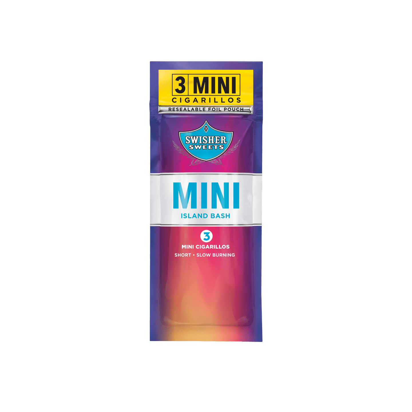 Swisher Sweets Mini Cigarillos Island Bash 3x15 (45ct) Machine Made Swisher Sweets 