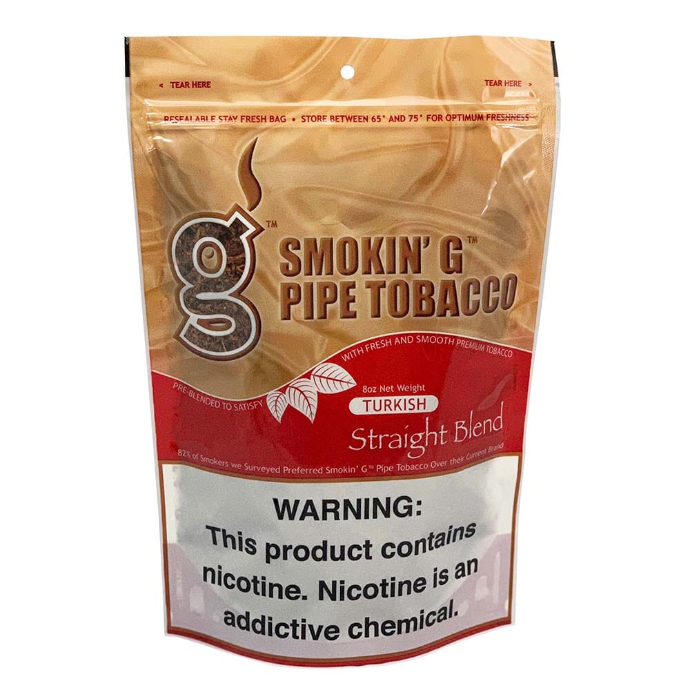 Smokin' G Turkish Straight Pipe Tobacco Pipe Tobacco Smokin' G 