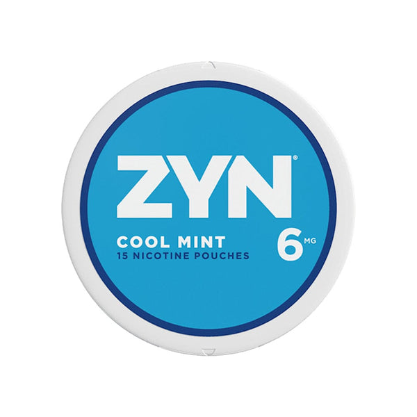 Zyn Nicotine Pouches Cool Mint Smokeless Zyn 