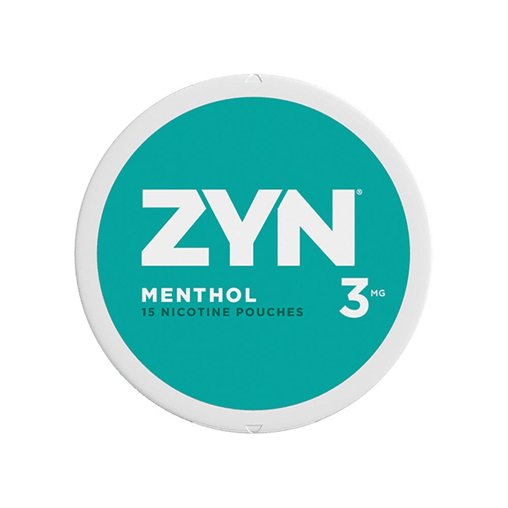 Zyn Nicotine Pouches Menthol Smokeless Zyn 
