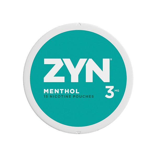 Zyn Nicotine Pouches Menthol Smokeless Zyn 