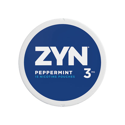 Zyn Nicotine Pouches Peppermint Smokeless Zyn 