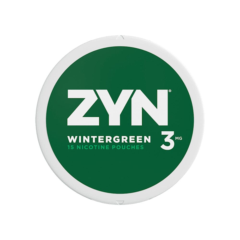 Zyn Nicotine Pouches Wintergreen Smokeless Zyn 