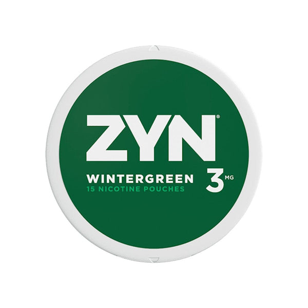 Zyn Nicotine Pouches Wintergreen Smokeless Zyn 