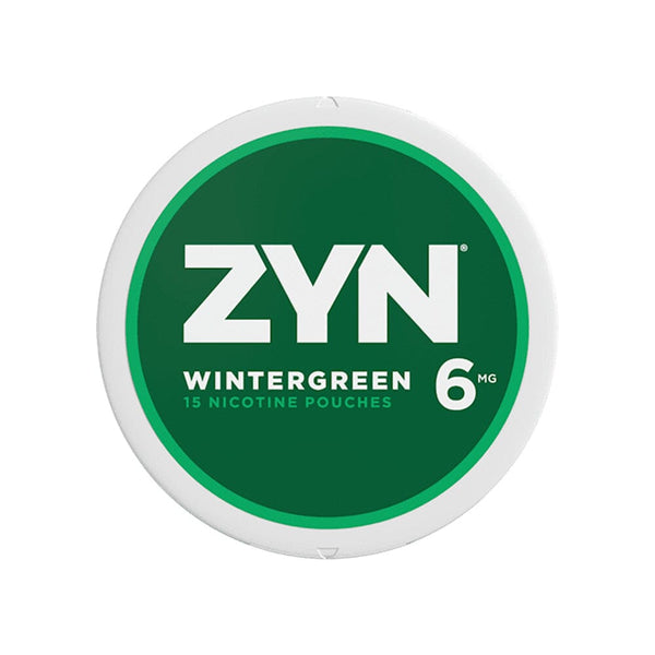 Zyn Nicotine Pouches Wintergreen Smokeless Zyn 