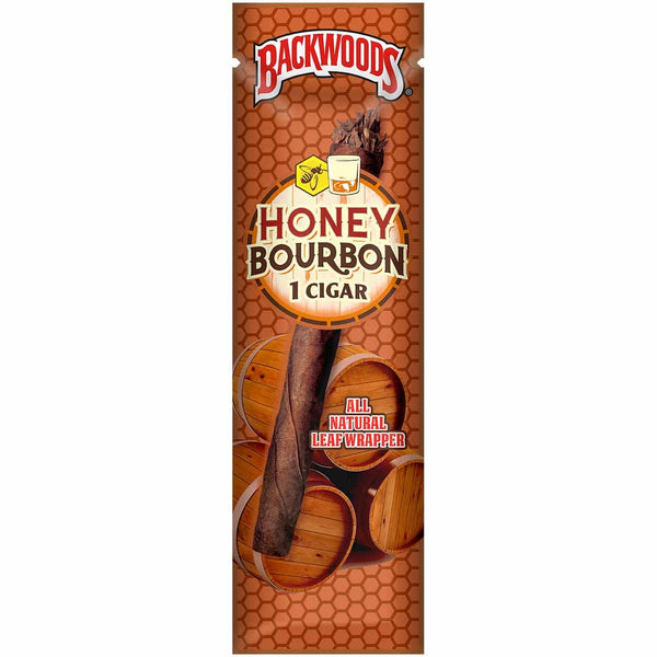Backwoods Honey Bourbon Cigars Machine Made Backwoods 