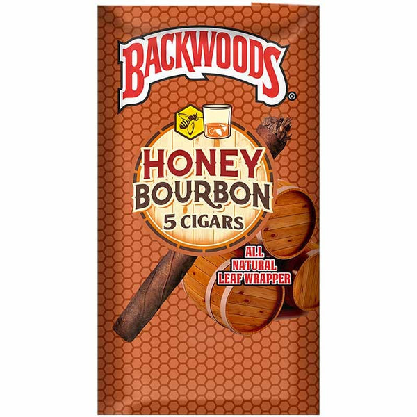 Backwoods Honey Bourbon Cigars Machine Made Backwoods 