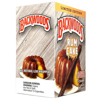 Backwoods Rum Cake Cigars Machine Made Backwoods 