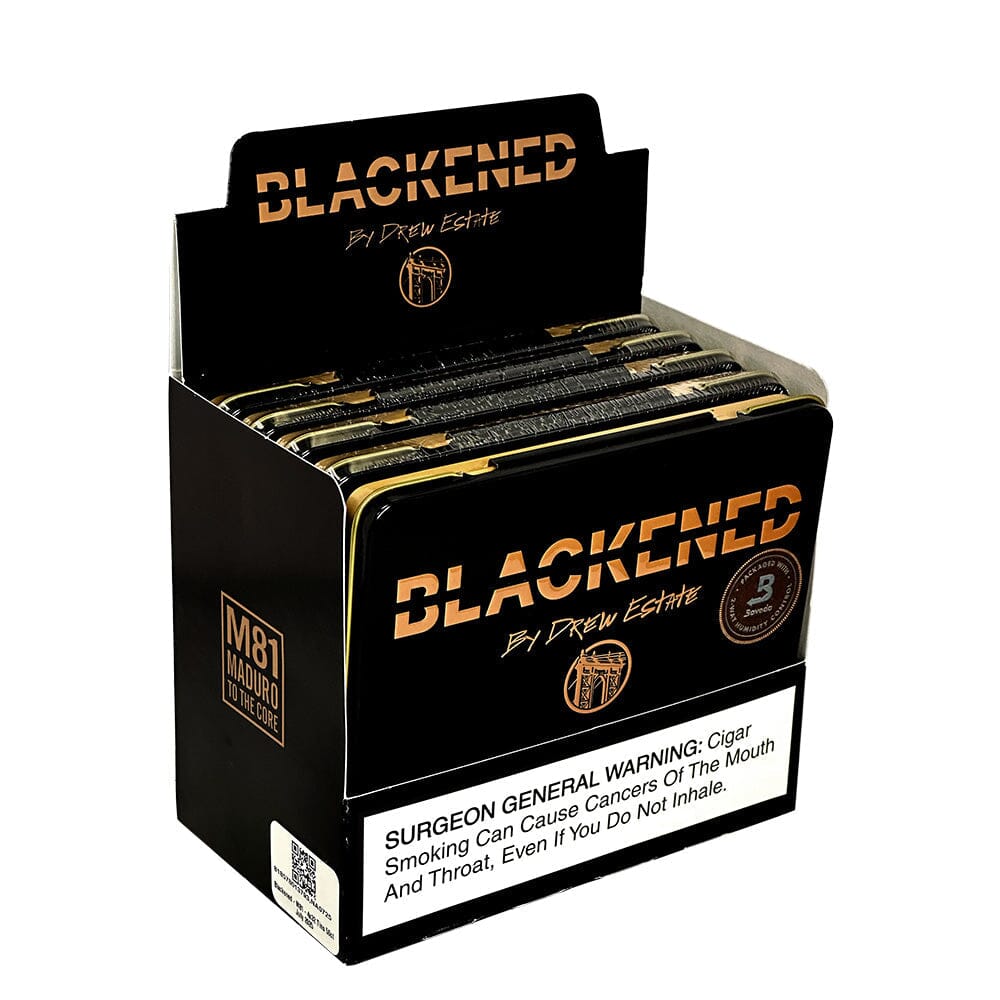 Blackened Cigarillos Premium Cigars Blackened 