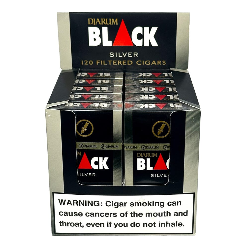 Djarum Black Silver Little Cigars Little Cigars Djarum 