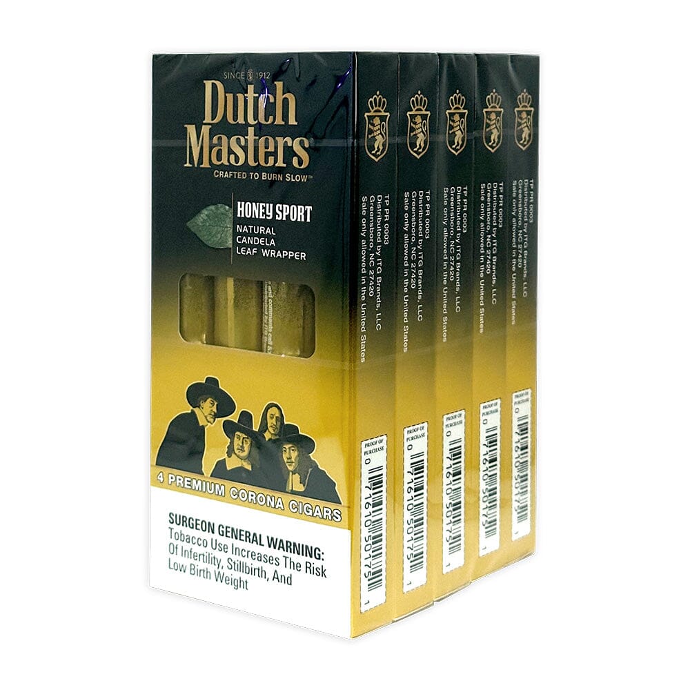 Dutch Masters Honey Sports Cigars Machine Made Dutch Masters 