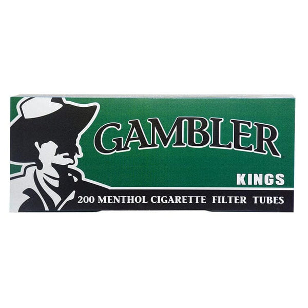 Gambler Menthol Cigarette Tubes RYO Supplies Gambler 