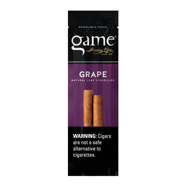 Game Grape Cigarillos Machine Made Game 