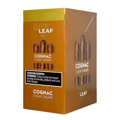 Game Leaf Cognac Cigarillos Machine Made Game 