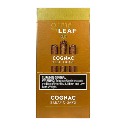 Game Leaf Cognac Cigarillos Machine Made Game 