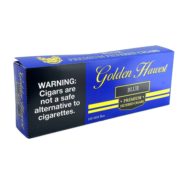 Golden Harvest Blue Filtered Cigars Little Cigars Golden Harvest 