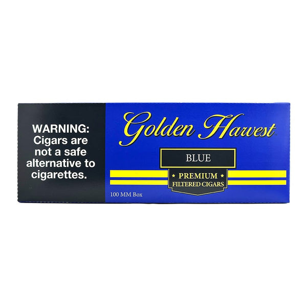 Golden Harvest Blue Filtered Cigars Little Cigars Golden Harvest 