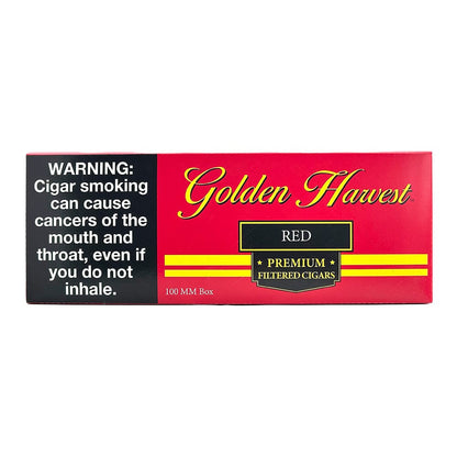 Golden Harvest Red Filtered Cigars Little Cigars Golden Harvest 