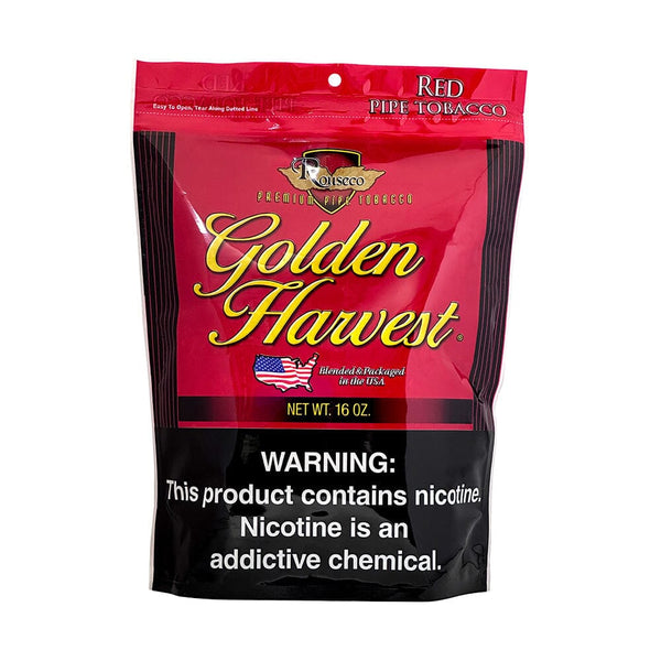 Golden Harvest Robust (Red) Pipe Tobacco Pipe Tobacco Golden Harvest 