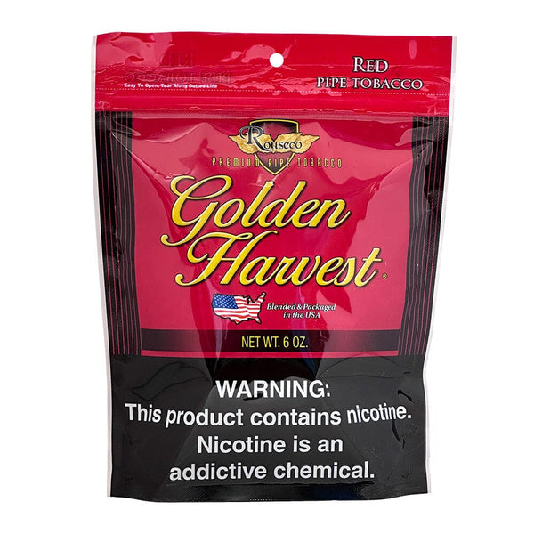 Golden Harvest Robust (Red) Pipe Tobacco Pipe Tobacco Golden Harvest 