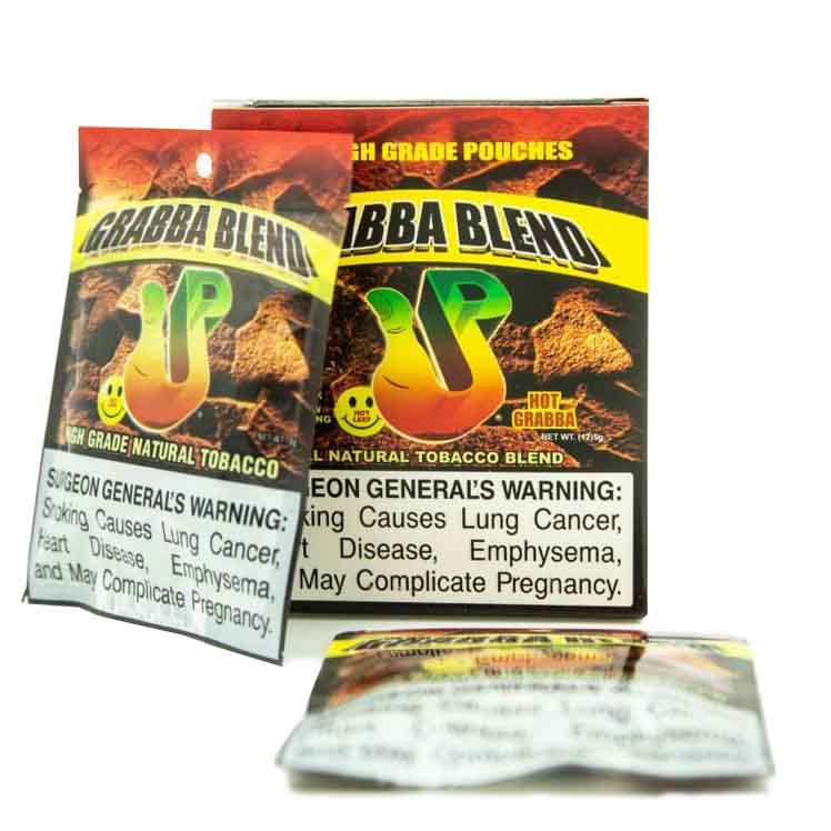 Up Leef Grabba Blend cigar leaf from Leaf Tobacco, showing a close-up of the textured, natural cigar leaf for rolling or smoking.