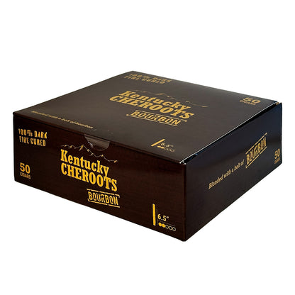Machine-made Kentucky Cheroots Bourbon cigars by Avanti, featuring rich dark wrapper and intricate band design.